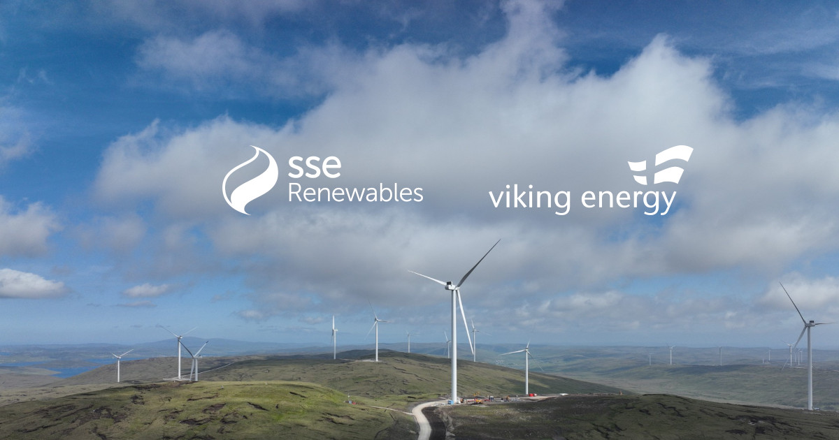 First power generated | Viking Energy Wind Farm